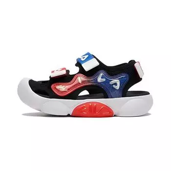 Детские сандалии FILA PS, Black/fiery red