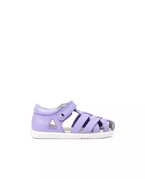 Детские сандалии фиолетового цвета с регулировкой вокруг щиколотки Bobux, фиолетовый