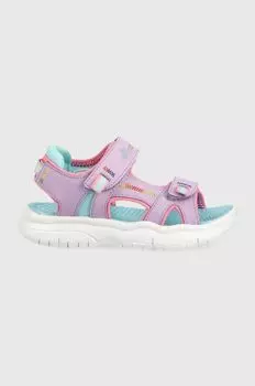 Детские сандалии Flex Splash Vibrant Mood Skechers, фиолетовый