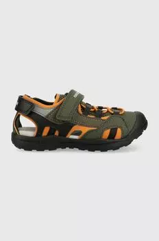 Детские сандалии Geox, зеленый