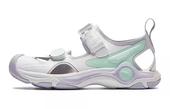 Детские сандалии GS Белый Фиолетовый Зеленый Anta Kids, зеленый