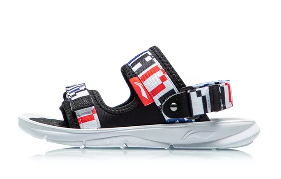 Детские сандалии GS черные/белые Lining Young