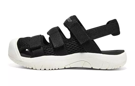 Детские сандалии GS черные/белые Skechers