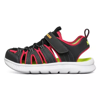 Детские сандалии GS черные/красные/желтые Skechers