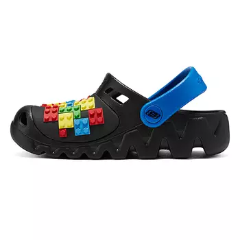 Детские сандалии GS черные/многоцветные Skechers, черный/мультиколор