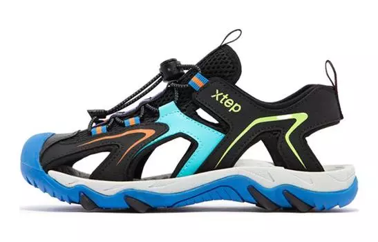 Детские сандалии GS черные/синие Xtep