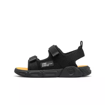 Детские сандалии GS черные Xtep, черный