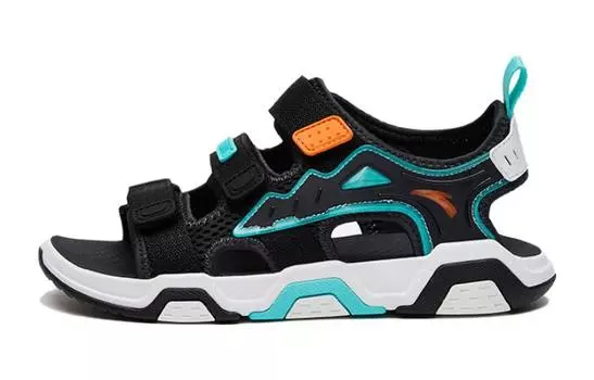 Детские сандалии GS черные/зеленые Anta Kids