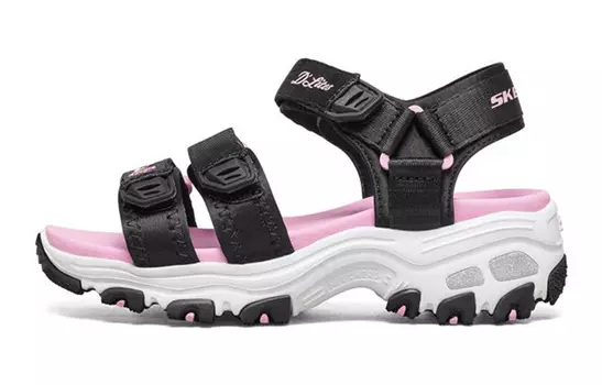 Детские сандалии GS Черный/пудровый Skechers