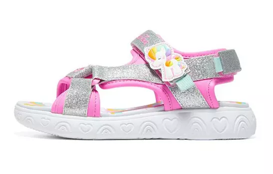 Детские сандалии GS розовые/разноцветные Skechers