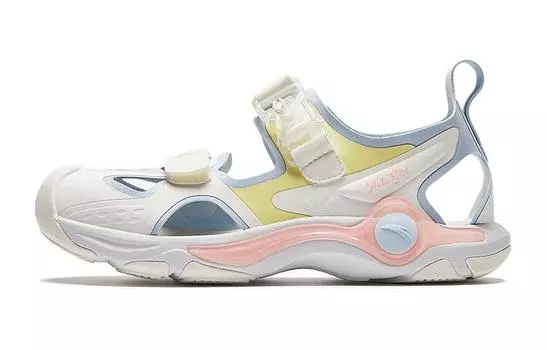 Детские сандалии GS Water Небесно-голубой/слоновая кость Белый Anta Kids, слоновая кость