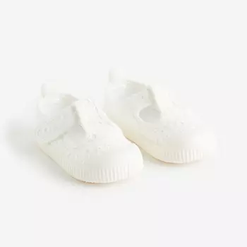 Детские сандалии H&amp;M Cotton Canvas, белый