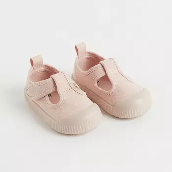 Детские сандалии H&amp;M Cotton Canvas, светло-розовый