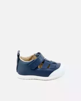 Детские сандалии из мягкой моющейся кожи Eli 1957, синий
