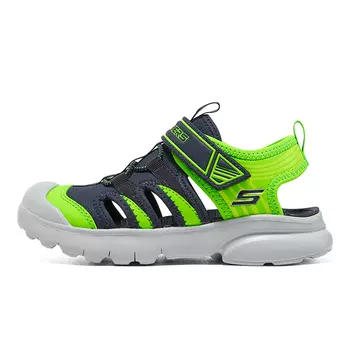 Детские сандалии Kids Eveblue/Techgreen/Iolite Skechers, зеленый
