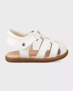 Детские сандалии Kolding Caged с ремешками UGG, цвет White