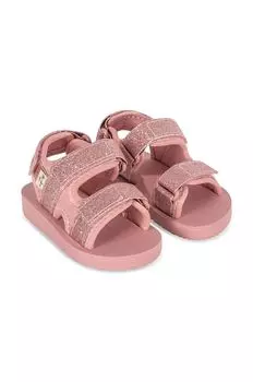 Детские сандалии Konges Sljd, роза