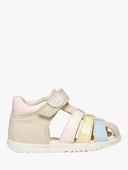 Детские сандалии macchia Geox, цвет Light Ivory/Multi