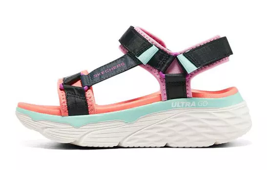 Детские сандалии Max Cushioning GS черные/многоцветные Skechers