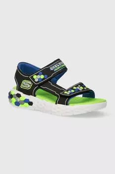 Детские сандалии Mega-splash 2.0 Cuboshore Skechers, черный