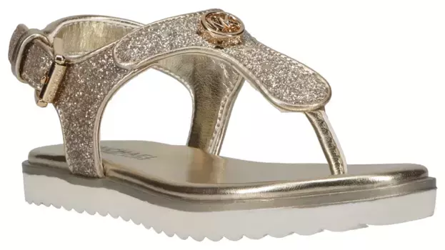 ДЕТСКИЕ сандалии MICHAEL KORS "BRANDY ZAHARA", летняя обувь, сандалии с ремешками, праздничная обувь, с носком Michael Kors Kids, цвет Goldfarben