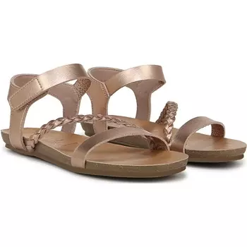 Детские сандалии на ремешках Goya-K Blowfish Malibu для маленьких/больших детей, rosegold faux leather