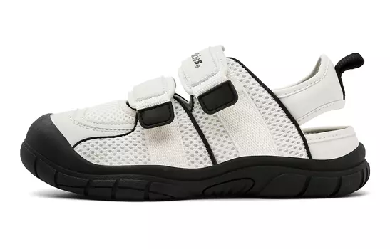 Детские сандалии PS Белые/Черные Dickies, белый/черный