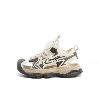 Детские сандалии PS бежевые, коричневые Jeep, коричневый