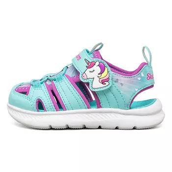 Детские сандалии PS Blue Skechers, бирюзовый
