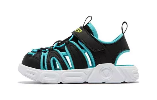 Детские сандалии PS черные/синие Xtep