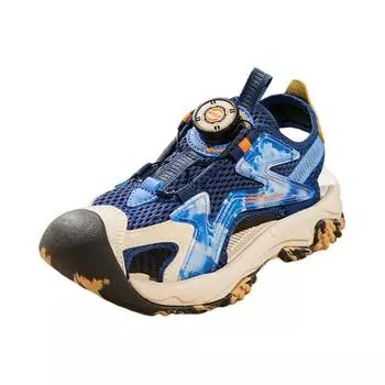 Детские сандалии PS Синие/Бежевые Xtep, синий/бежевый