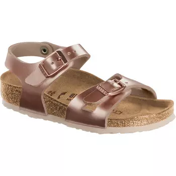 Детские сандалии Rio Birko Flor Birkenstock, коричневый