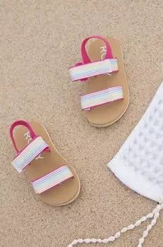 Детские сандалии Roxy, мультиколор