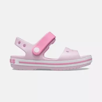 Детские сандалии с крокодилом Crocs, розовый