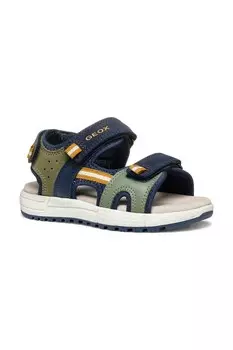 Детские сандалии SANDAL ALBEN Geox, зеленый