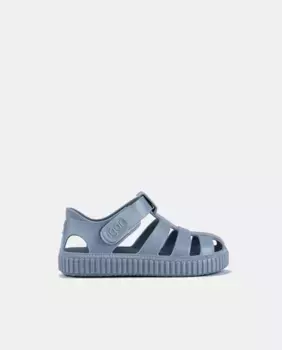 Детские сандалии синего цвета с застежкой-липучкой Igor, синий