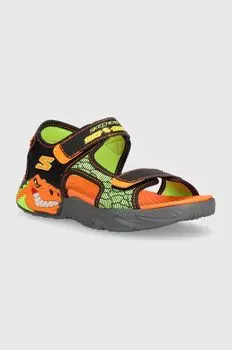 Детские сандалии Skechers, черный