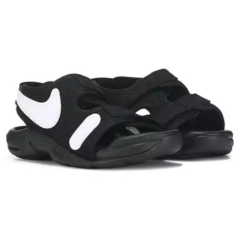 Детские сандалии Sunray Adjust 6 Little Kid Nike, черный