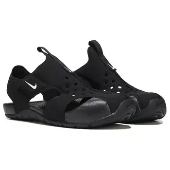 Детские сандалии Sunray Protect 2 Little Kid Nike, черный