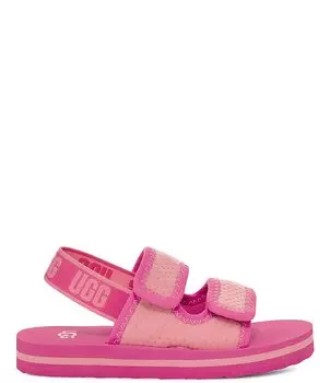 Детские сандалии UGG Lennon с ремешком на пятке (Молодежь), розовый