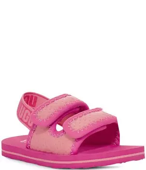 Детские сандалии UGG Lennon с ремешком на пятке (для малышей), розовый