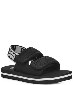 Детские сандалии UGG Lennon с ремешком на пятке (Молодежь), черный