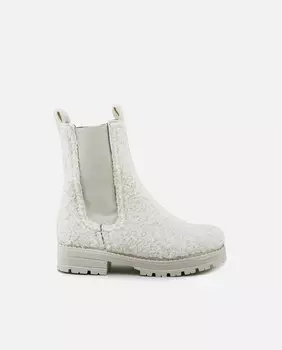 Детские сапоги из овчины цвета экрю Eli 1957