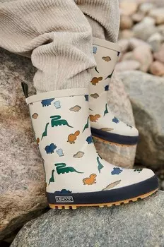 Детские сапоги Веллингтон Liewood, бежевый