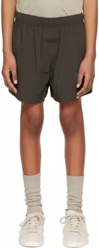 Детские серые шорты на бобинах Fear of God ESSENTIALS