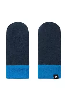 Детские шерстяные перчатки Reima Luminen, темно-синий