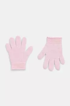 Детские шерстяные перчатки United Colors of Benetton, розовый