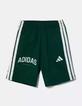 Детские шерстяные шорты adidas, зеленый