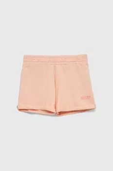 Детские шерстяные шорты Guess, оранжевый