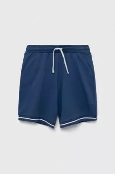 Детские шерстяные шорты United Colors of Benetton, темно-синий